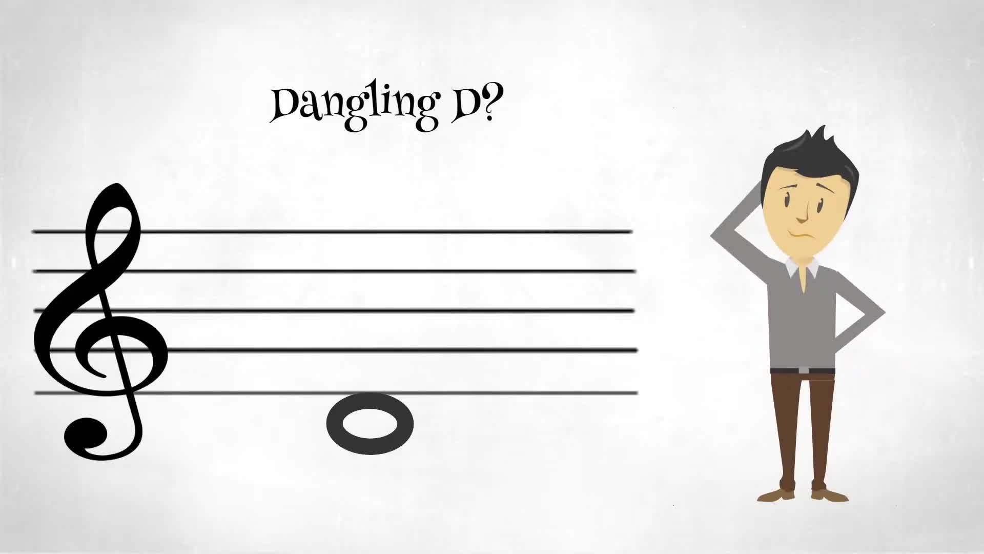 Music Theory for Beginners Dangling D